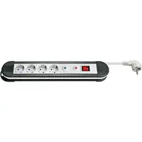 DSIT | 4-fold power strip with surge protection 1.50m