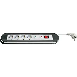 DSIT | 4-fold power strip with surge protection 1.50m