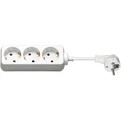 DSIT | 3 voudige stekkerdoos 3m wit