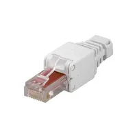 DSIT | UTP CAT6 Toolless RJ45 Connector - voor stugge en soepele kern