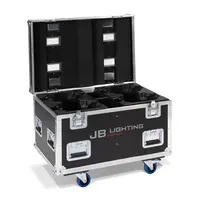 Amptown* JB-Lighting | CASE47 | Sparx9 flight case pour 4 Sparx9