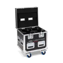 Amptown* Amptown | CASE46 | Flightcase | 2x Sparx 9 | L 60x B 52 x H 67 cm | SIP foam inlay | 53 kg Incl Amptown | CASE46 | Flightcase | 2x Sparx 9 | L 60x B 52 x H 67 cm | SIP foam inlay | 53 kg Incl