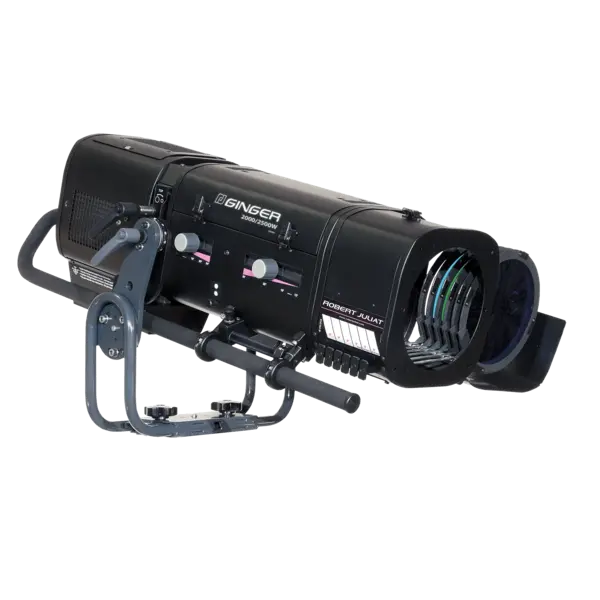 Robert Juliat Robert Juliat | 1417 | Ginger | Followspot | Tungstène | 2000/2500W | 13/24° | Douille G22