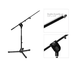 GUIL GUIL | PM-21 | heavy duty microfoonstatief laag | telescopische microfoonarm | inclusief 3/8" - 5'8"-adapter en borgring - Copy GUIL | PM-21 | heavy duty microfoonstatief laag | telescopische microfoonarm | inclusief 3/8" - 5'8"-adapter en borgring - Copy