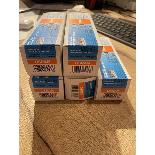 Osram Osram | 54243-4 | halogeenlamp  | HSD | W/80 | 250W | 230V | 5pc