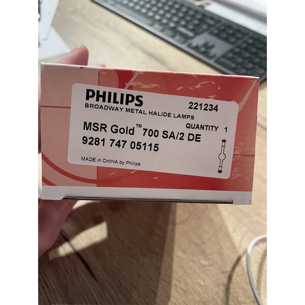 Philips | 221234 | MSR Gold SA/2  1pc