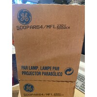 GE | PAR64  | 500W | 230V | MFL