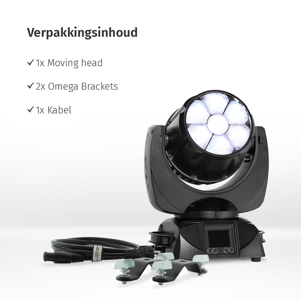 JB-Lighting | VCSP901 | Sparx 9 RGBW Washbeam | Zoom 2,3°-55° | wireless DMX - Lumen Radio | 7 Multichip LED 40W | RGBW | Gewicht: 9,8kg JB-Lighting* JB-Lighting | VCSP901 | Sparx 9 RGBW Washbeam | Zoom 2,3°-55° | wireless DMX - Lumen Radio | 7 Multichip LED 40W | RGBW | Gewicht: 9,8kg