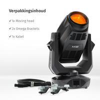 JB-Lighting | M18 | LED Moving Head Profile Spot | 1200W | 30,000 lm | RGBAL | 28 dB(A) | 14 gobos | 6.5° – 54° | 32 kg | CRI ≥96 JB-Lighting* JB-Lighting | M18 | LED Moving Head Profile Spot | 1200W | 30,000 lm | RGBAL | 28 dB(A) | 14 gobos | 6.5° – 54° | 32 kg | CRI ≥96