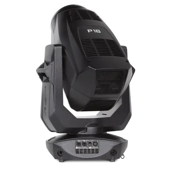 JB-Lighting | P18 | Projecteur à profil LED à tête mobile | 1 100 W | 23 000 – 40 000 lm | CMY | 28 dB(A) | 14 gobos | 6,5° - 54° | 32 kg | IRC ≥ 91 - ≥ 70 JB-Lighting* JB-Lighting | P18 | Projecteur à profil LED à tête mobile | 1 100 W | 23 000 – 40 000 lm | CMY | 28 dB(A) | 14 gobos | 6,5° - 54° | 32 kg | IRC ≥ 91 - ≥ 70