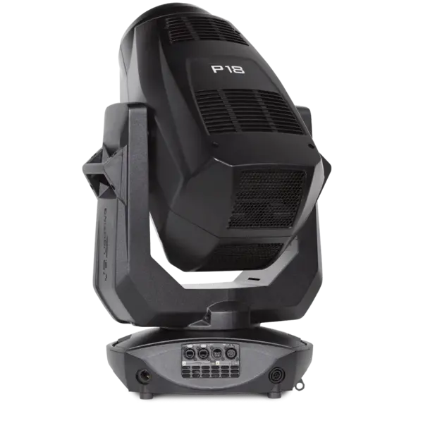 JB-Lighting* JB-Lighting | P18 | Projecteur à tête mobile LED | 1 100 W | 23 000 – 40 000 lm | CMY | 28 dB(A) | 6 gobos | 13°-65° | 30 kg | IRC ≥ 92 - ≥ 70
