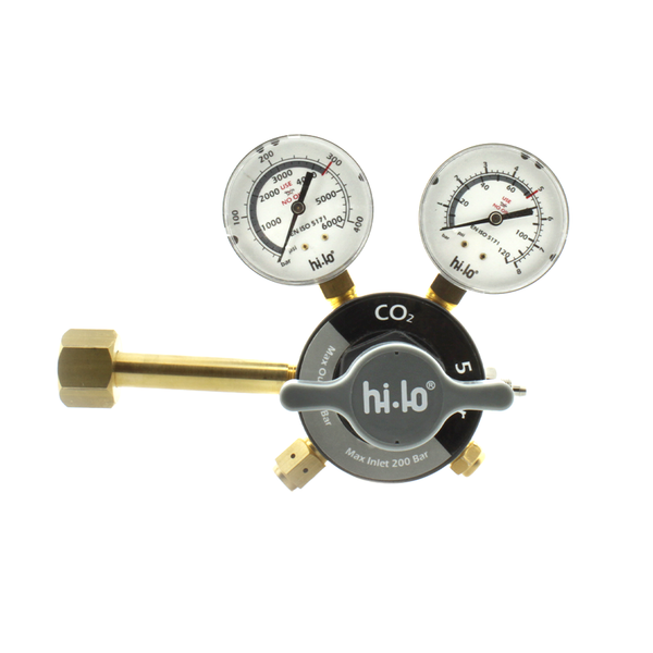 Pea Soup* Pea Soup | Phantom | Dubbeltraps CO2-drukregelaar met 2 manometers