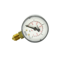 Pea Soup* Pea Soup | Pressure gauge vertical G 1/4 0-4 | Diameter: 50mm