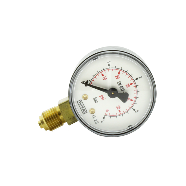 Pea Soup* Pea Soup | Pressure gauge vertical G 1/4 0-4 | Diameter: 50mm