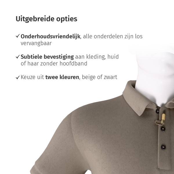 JAG-microphones | 801031 | LAV6A | lavalier-microfoon | Kleur: Beige JAG-microphones* JAG-microphones | 801031 | LAV6A | lavalier-microfoon | Kleur: Beige