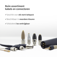 JAG-microphones | 801031 | LAV6A | lavalier-microfoon | Kleur: Beige JAG-microphones* JAG-microphones | 801031 | LAV6A | lavalier-microfoon | Kleur: Beige