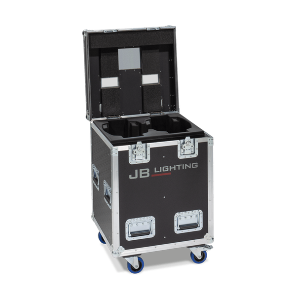 Amptown* Amptown | CASE40 | Flightcase | 2x P9 - P10 | W 60 x D 60 x H 82 cm | SIP foam inlay | 74 kg Incl.