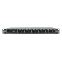 SRS Lighting | DSR12 | DMX splitter 12-channel | 19-inch | Power input: Powercon