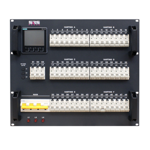 SRS Power* SRS Power | PDU1256H3SCPRCBO | Stroomverdeler 125A | CEE125 | 6x Harting 16-8 | 3x schuko | 51xRCBO