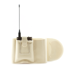 JAG-microphones | 801090 | Maat S - 85cm | Beltpack-riem | Zenderzakje | Kleur: Beige