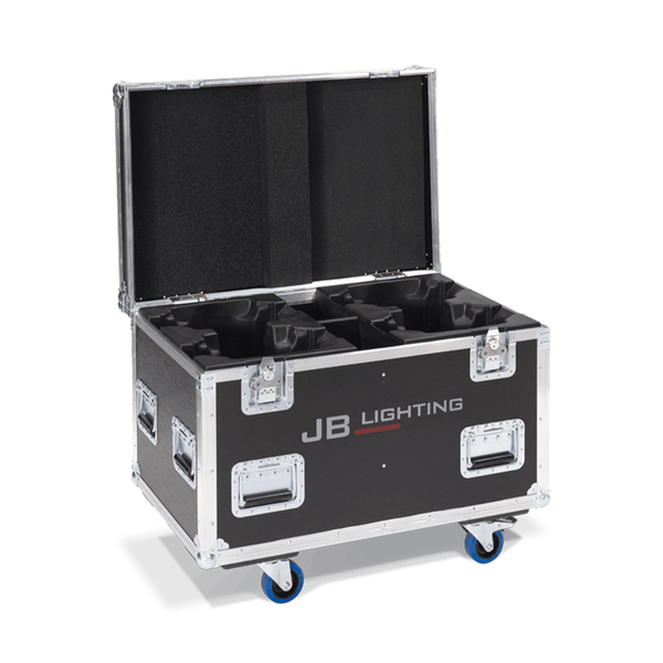 Amptown | CASE51 | Flightcase | 4x P5 | W 80 x D 58 x H 74 cm | SIP foam inlay | 92 kg Incl