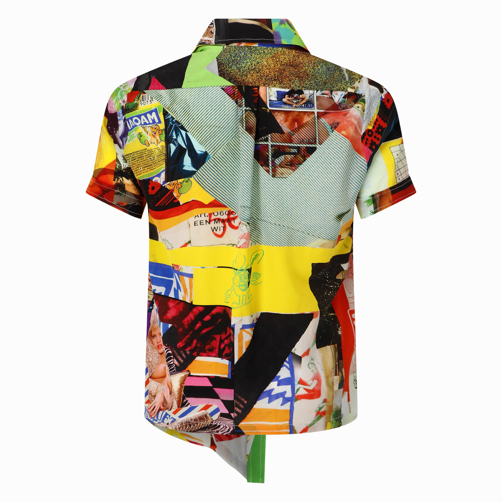 Jean-Paul Lespagnard (P)leasure Short Sleeves Silk Shirt CDG ->>> PMX