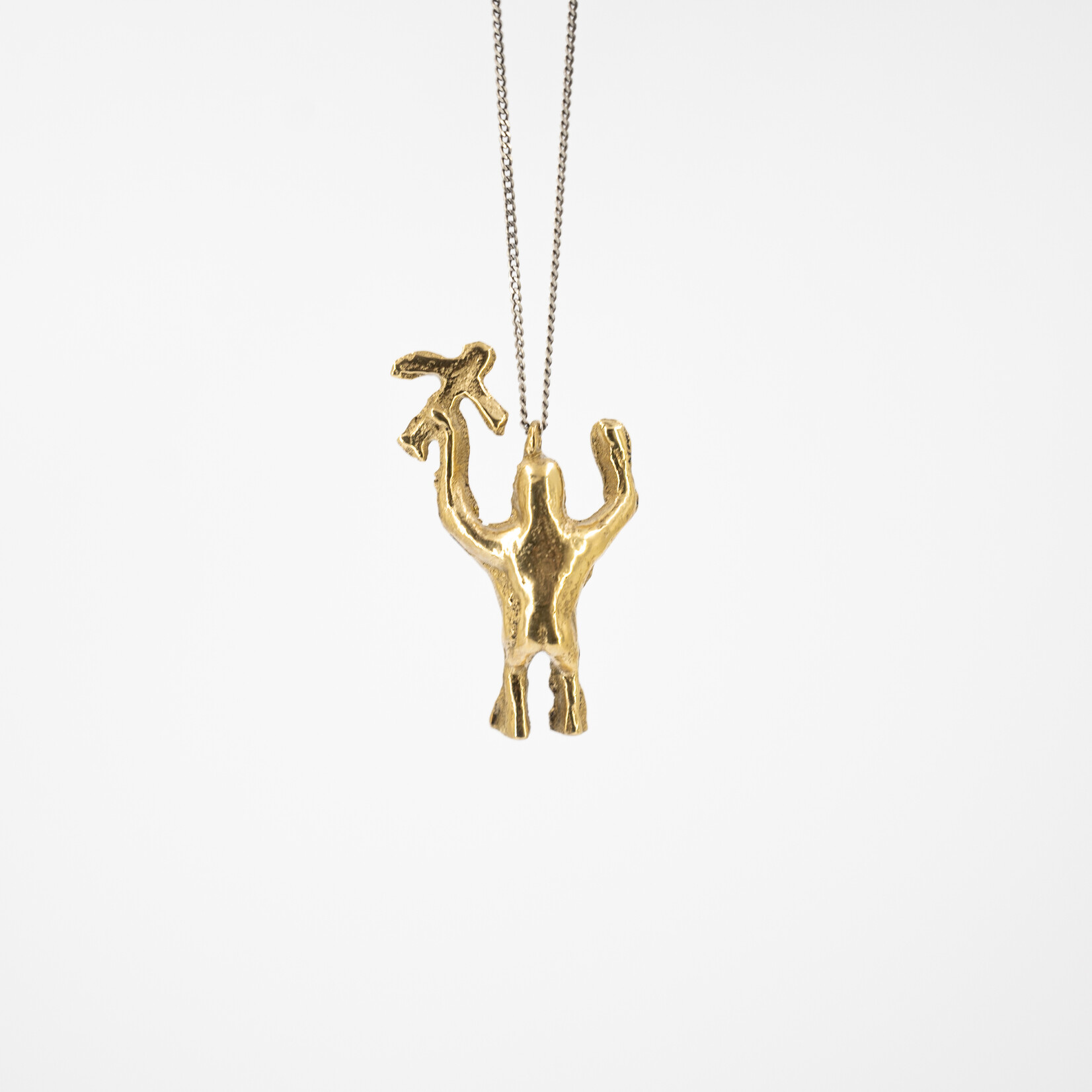 Jean-Paul Lespagnard King Kong Brass Pendant