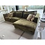 123schrank Modell anzeigen - Lounge Sofa - 298 cm breit - grüner Samtstoff