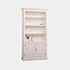 123schrank Bücherregal Den Bosch - 110x40x210H cm - 2 geschlossene Türen - 3 verstellbare Einlegeböden