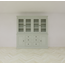 123schrank Buffetschrank Foggia 04 - 220x48x225H cm - 4 Schranktüren - 6 Soft-Close-Schubladen - 2 geschlossene Türen - rustikaler/klassischer Dekorrahmen