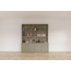 123schrank Fächerschrank Korsika - 230x40/20x240H cm - push-to-open Türen - flacher Oberschrank - 5cm Fachbodenstärke