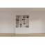 123schrank Dinan Schrank - 177x40x260H cm - Push-to-open Türen - 4cm Bodenstärke