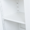 123schrank Buffetschrank Santa Barbara - 230x45x230H cm - 4 Vitrinentüren mit Scharnieren - 4 Schubladen mit Soft Close - 4 geschlossene Türen mit Scharnieren - verstellbare Einlegeböden