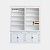 123schrank Bücherregal Melena del Sur 2M