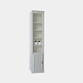123schrank Schaltschrank LM 05 - 50x40x245H cm - 4 verstellbare Fachböden - geschlossene Flügeltür - schaltbar