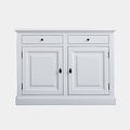 123schrank Sideboard Kroatien - 126x45x95H cm - 2 Schubladen - 2 Flügeltüren