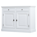 123schrank Sideboard Kroatien - 126x45x95H cm - 2 Schubladen - 2 Flügeltüren