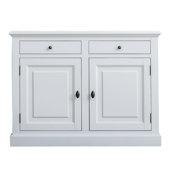123schrank Sideboard Kroatien - 126x45x95H cm - 2 Schubladen - 2 Flügeltüren