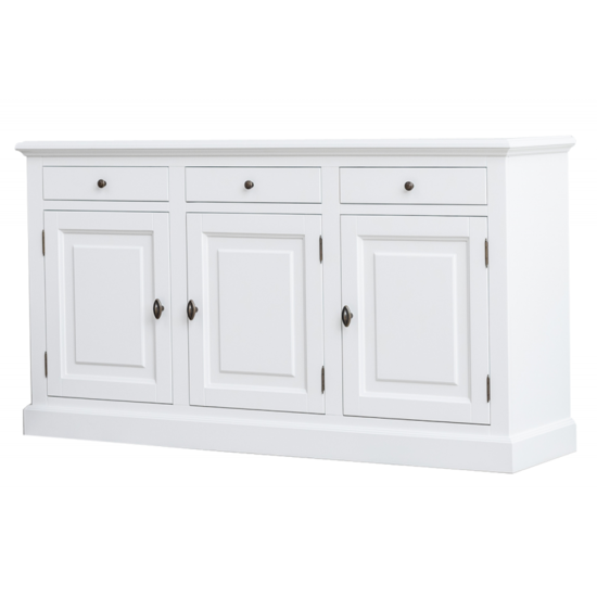 123schrank Anrichte Pula - 177x45x95H cm - 3 Schubladen - 3 Flügeltüren