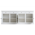 123schrank Brela Sideboard - 230x45x95H cm - 4 Schubladen - 4 Flügeltüren
