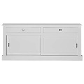 123schrank Sideboard Island 05 - 200x50x90H cm - 2 Schubladen - 2 Schiebetüren