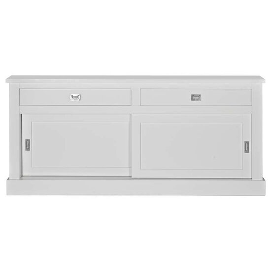 123schrank Sideboard Island 05 - 200x50x90H cm - 2 Schubladen - 2 Schiebetüren