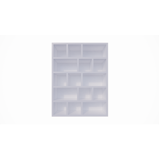 123schrank Regalelement Barbados - 160x40x210H cm - schlankes Design - 5 cm Regalstärke - offene Regale - Raumtrenner