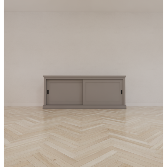 123schrank Sideboard Algarve 02 - 200x46x80H cm - 2 Schiebetüren - schlichtes Design