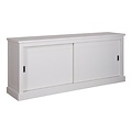 123schrank Sideboard Algarve 02 - 200x46x80H cm - 2 Schiebetüren - schlichtes Design