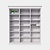 123schrank Bücherregal Queens Bibliothek 2M