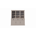 123schrank Buffetschrank Tarente 04 -200x45x220H - 3 Schranktüren - 3 Soft-Close-Schubladen - 3 geschlossene Türen