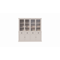 123schrank Buffetschrank Tarente 05 - 220x45x220H - 4 Schranktüren - 4 Soft-Close-Schubladen - 4 geschlossene Türen