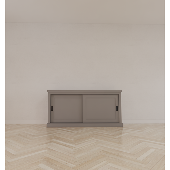 123schrank Sideboard Algarve 01 - 165x46x80H cm - 2 Schiebetüren - schlichtes Design