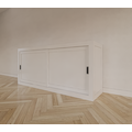 123schrank Sideboard La Paz - 200x50x90H cm - 2 Schiebetüren - schlankes Design